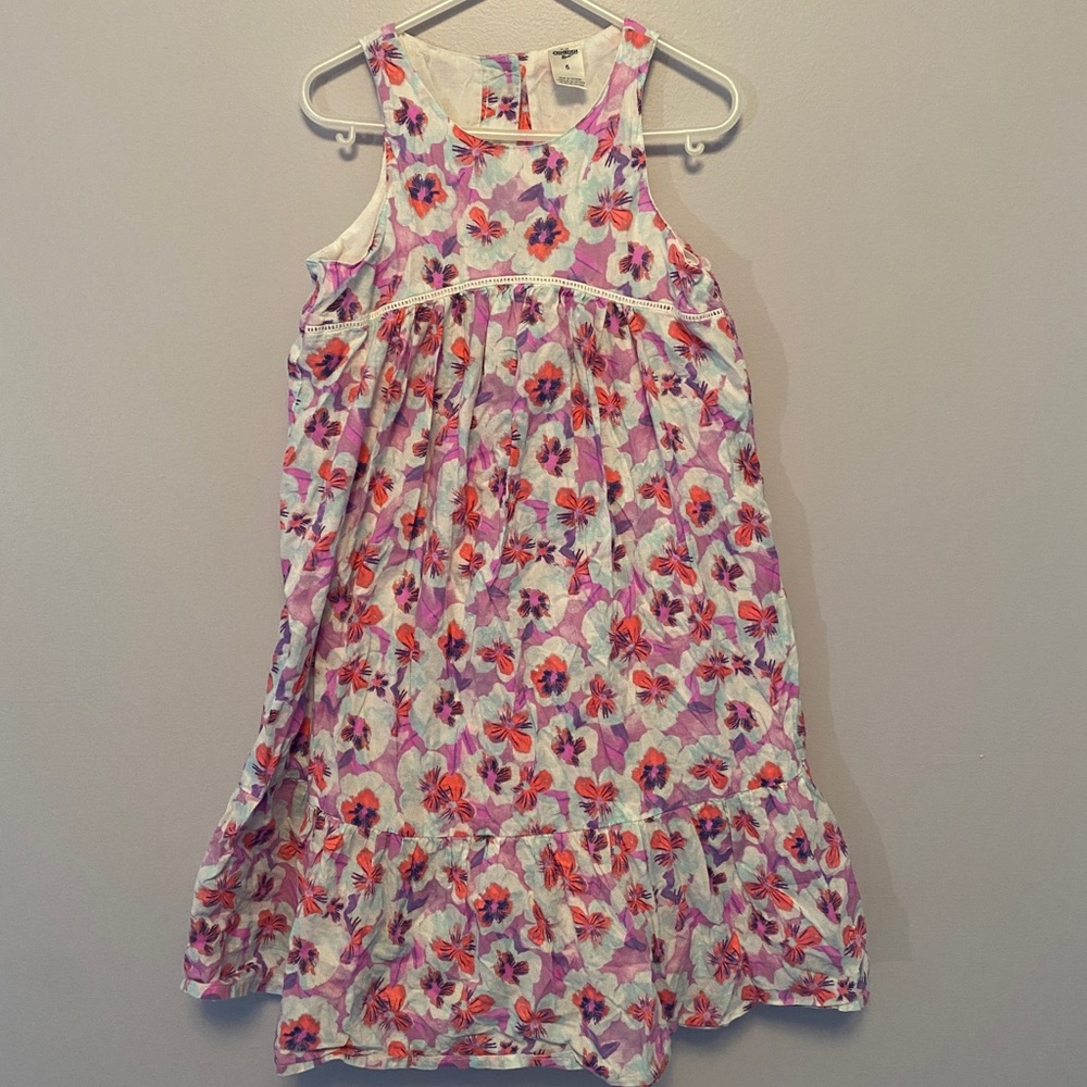 Girls summer dress, osh gosh.